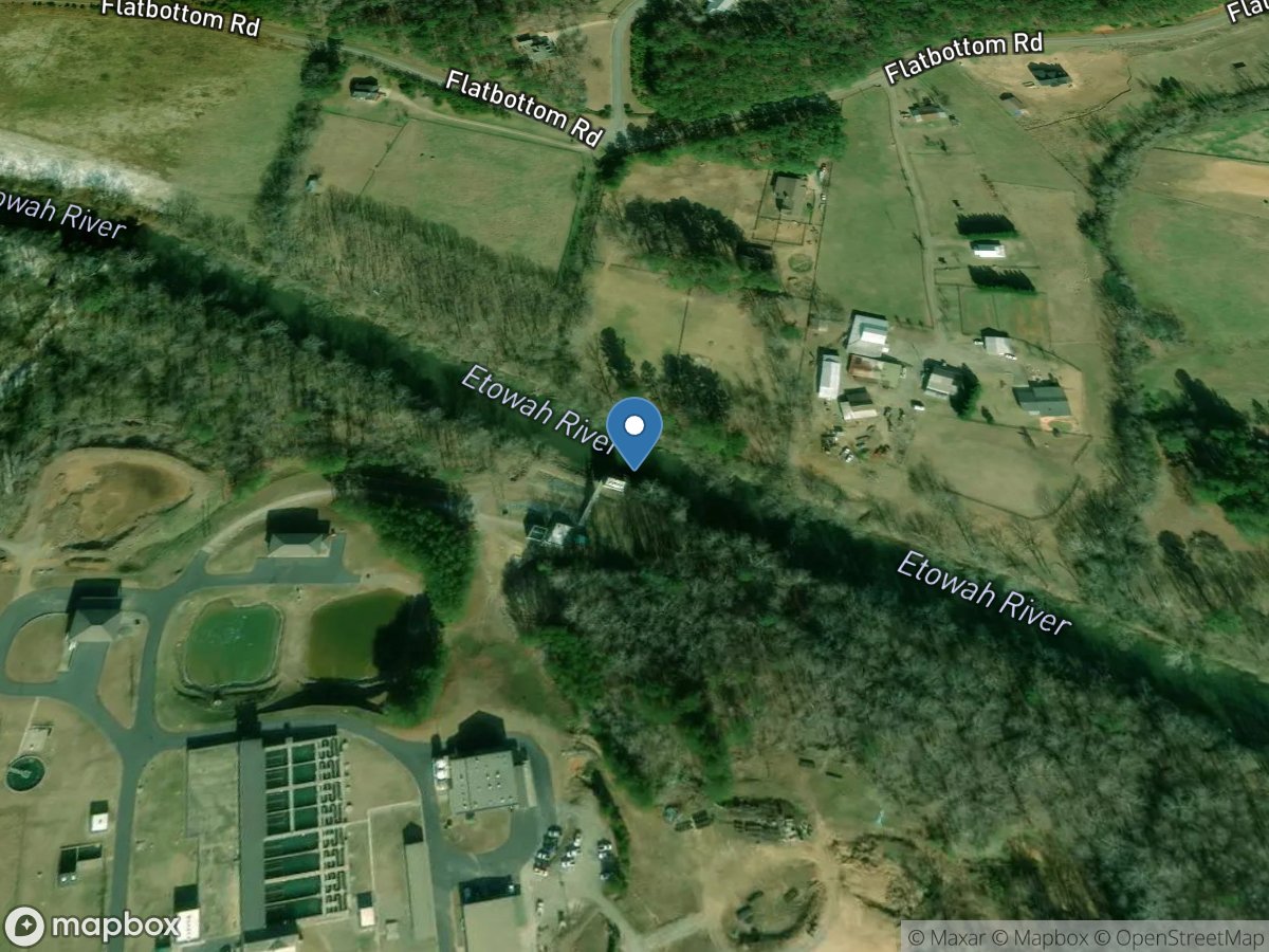 Etowah River at Coker Chapel RD, near Ballground, GA location