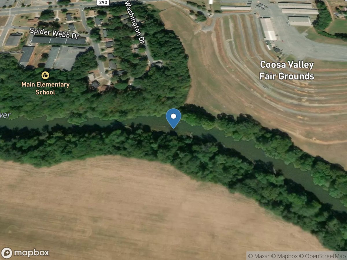 Etowah River at Coosa Valley F.g., at Rome, GA location