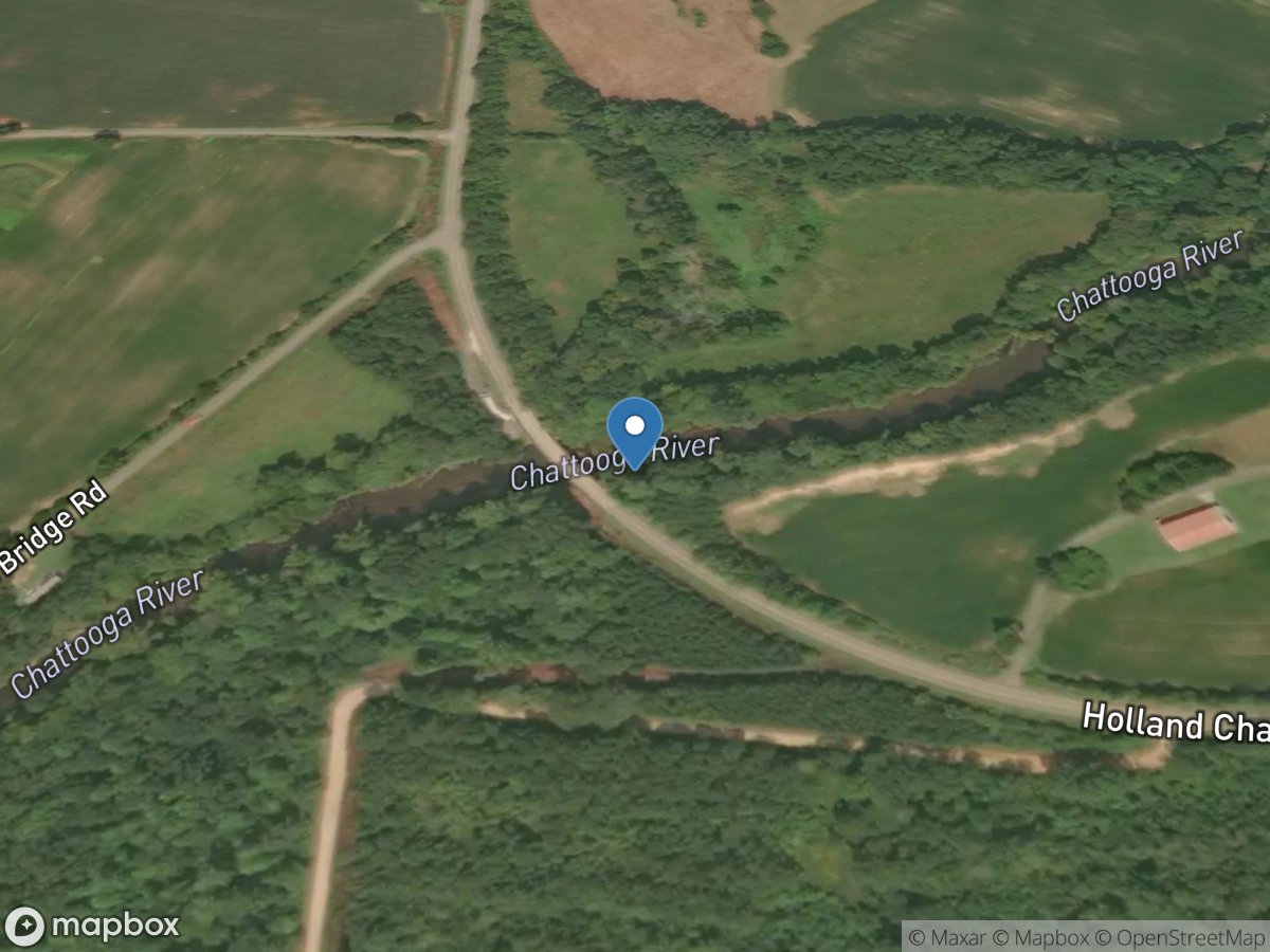 Chattooga River at Chattoogaville, GA location