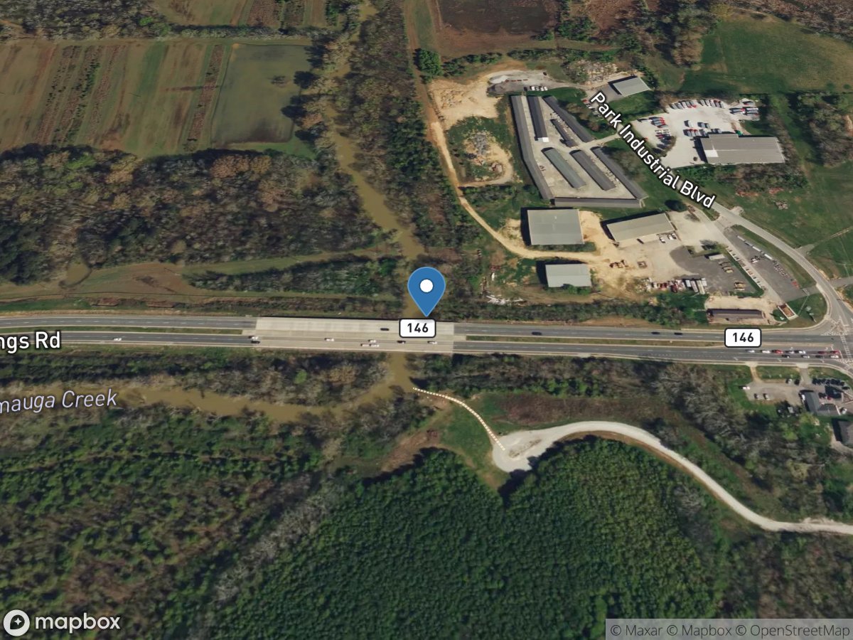 West Chickamauga Creek at GA 146, near Lakeview, GA location