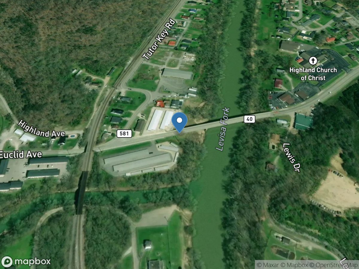 Levisa Fork at Paintsville, KY location