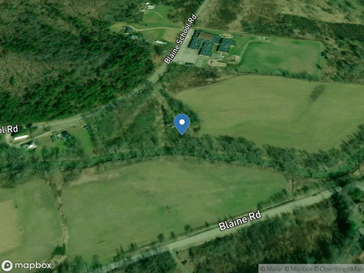 Blaine Creek near Blaine, KY location