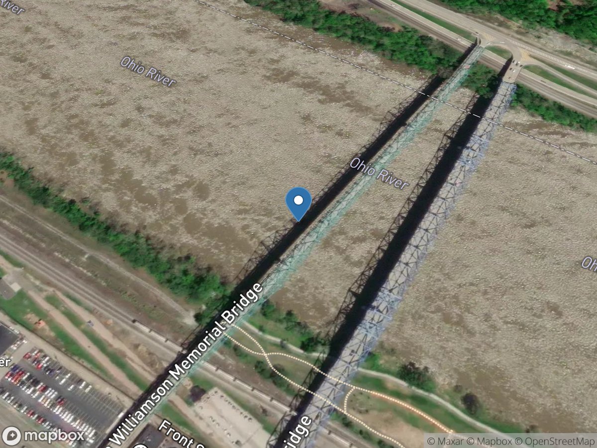 Ohio River at Ashland, KY location