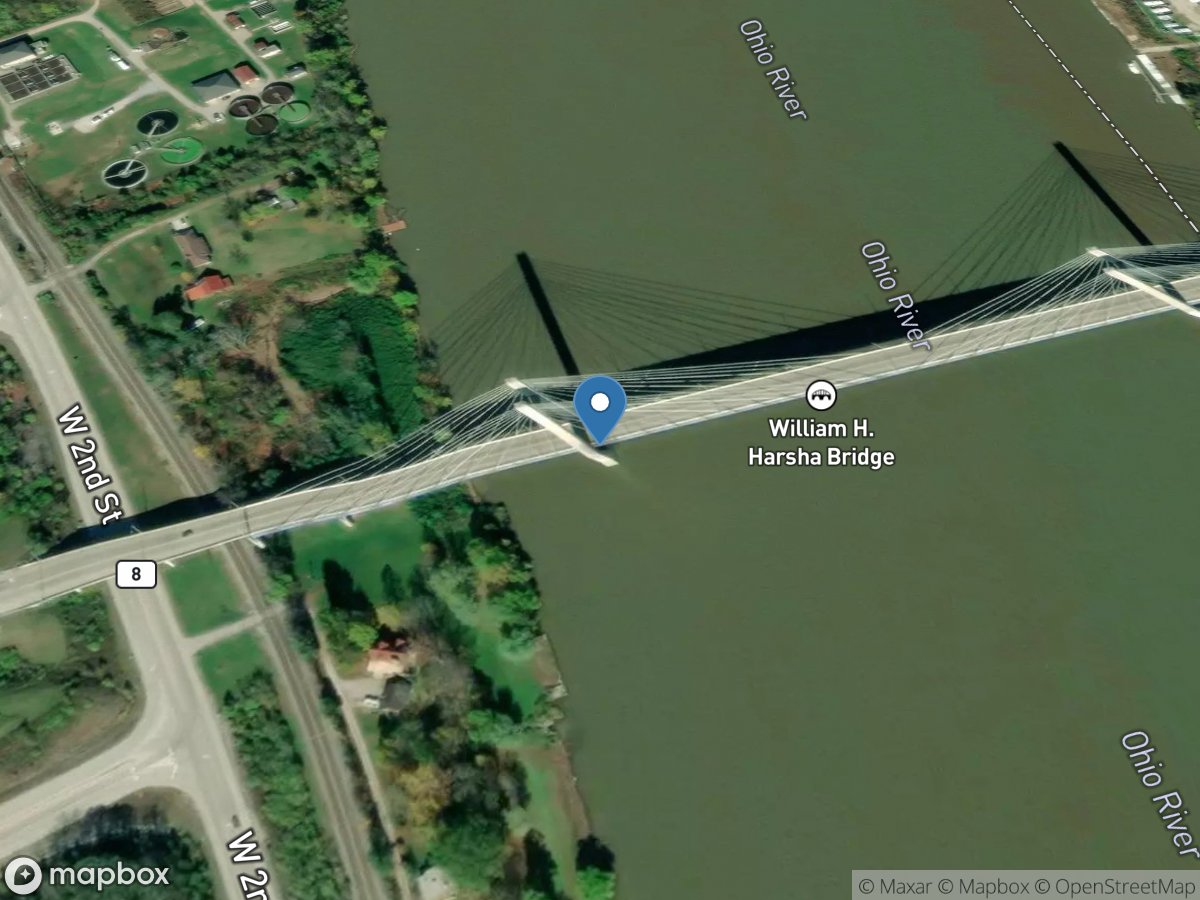 Ohio River at Maysville, KY location