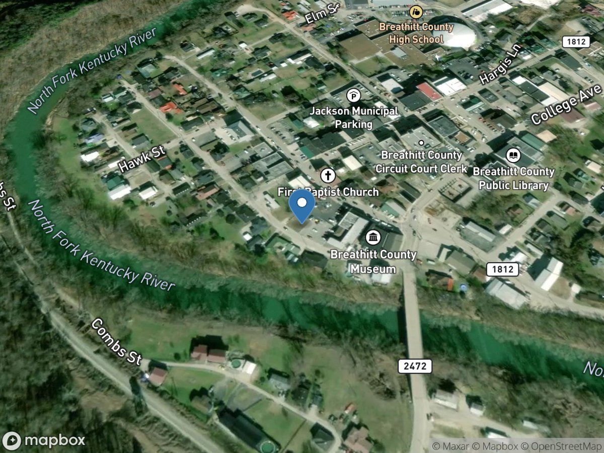 North Fork Kentucky River at Jackson, KY location