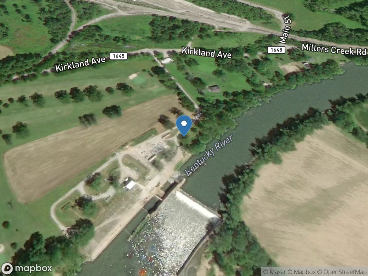 Kentucky River at Lock 12 near Irvine, KY location