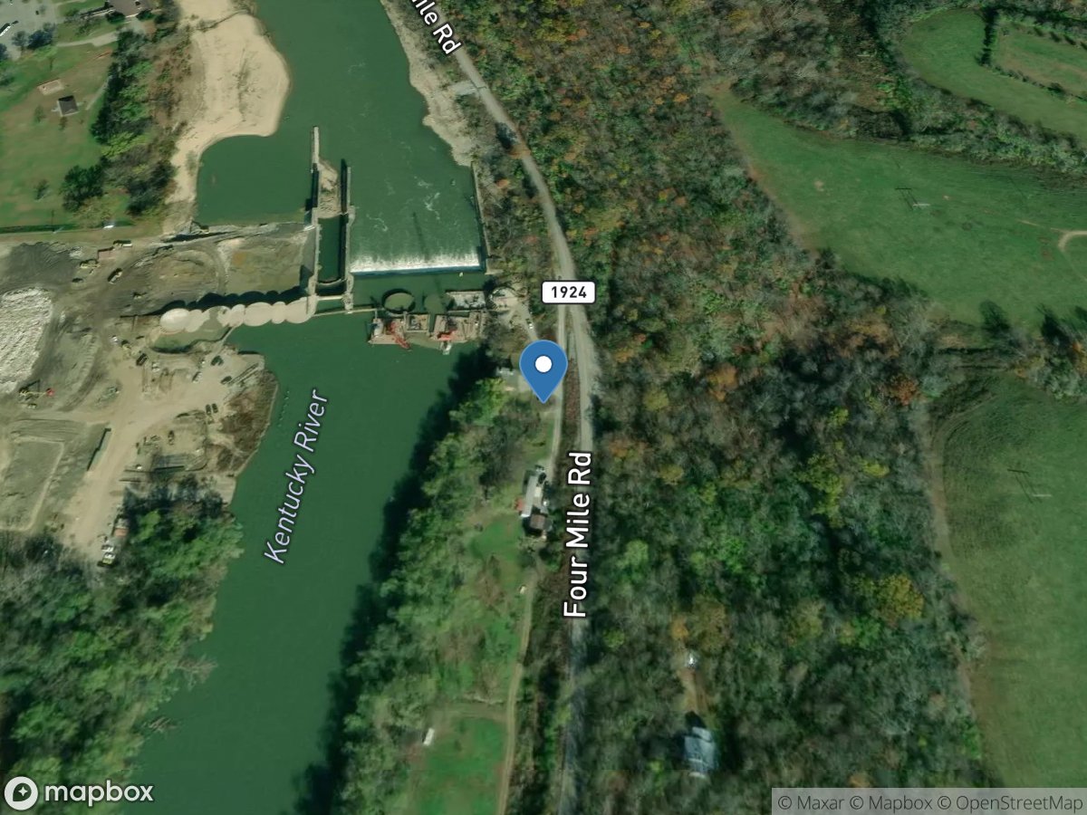 Kentucky River at Lock 10 near Winchester, KY location