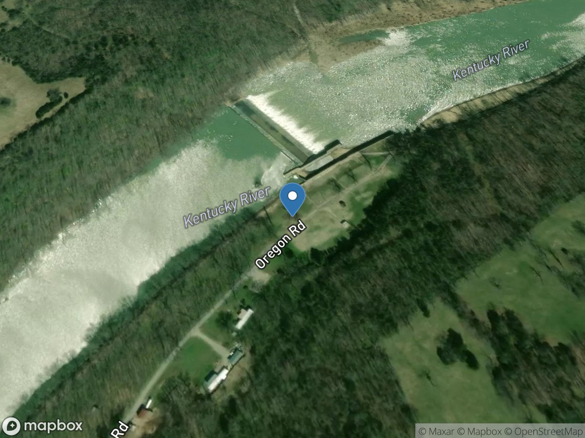 Kentucky River at Lock 6 near Salvisa, KY location