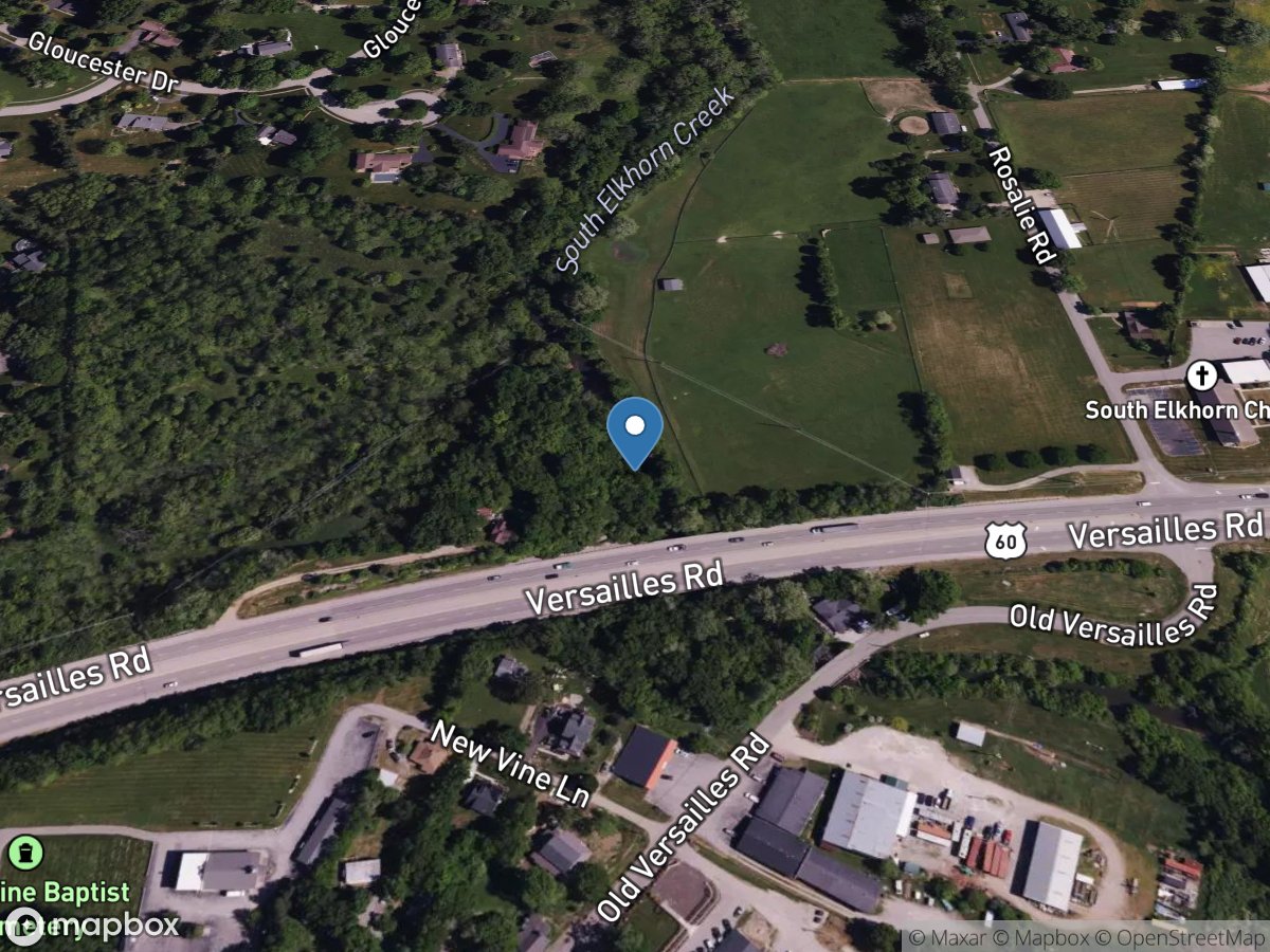 South Elkhorn Creek at Fort Spring, KY location