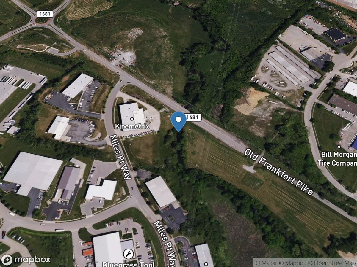 Wolf Run at Old Frankfort Pike at Lexington, KY location