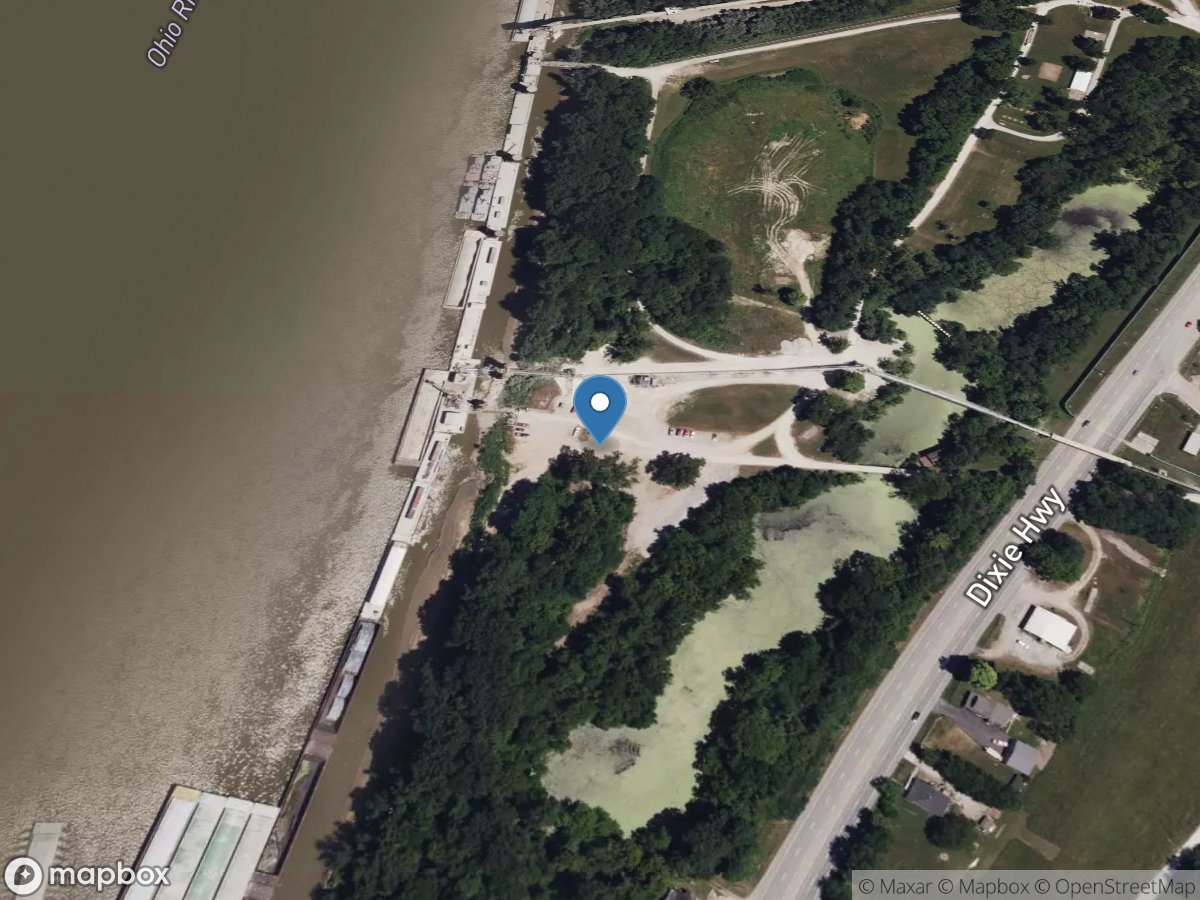 Ohio River at Kosmosdale, KY location