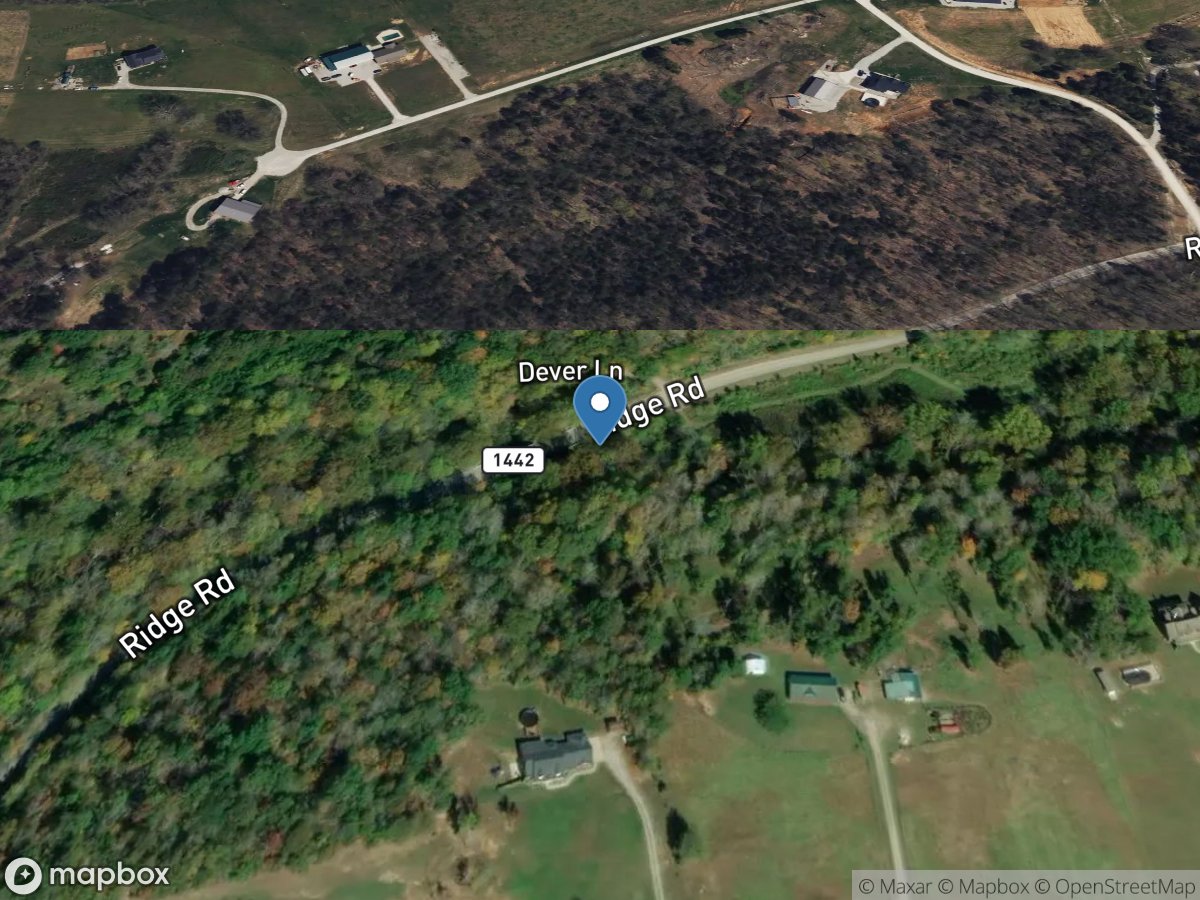 Cedar Creek at Highway 1442 near Shepherdsville, KY location