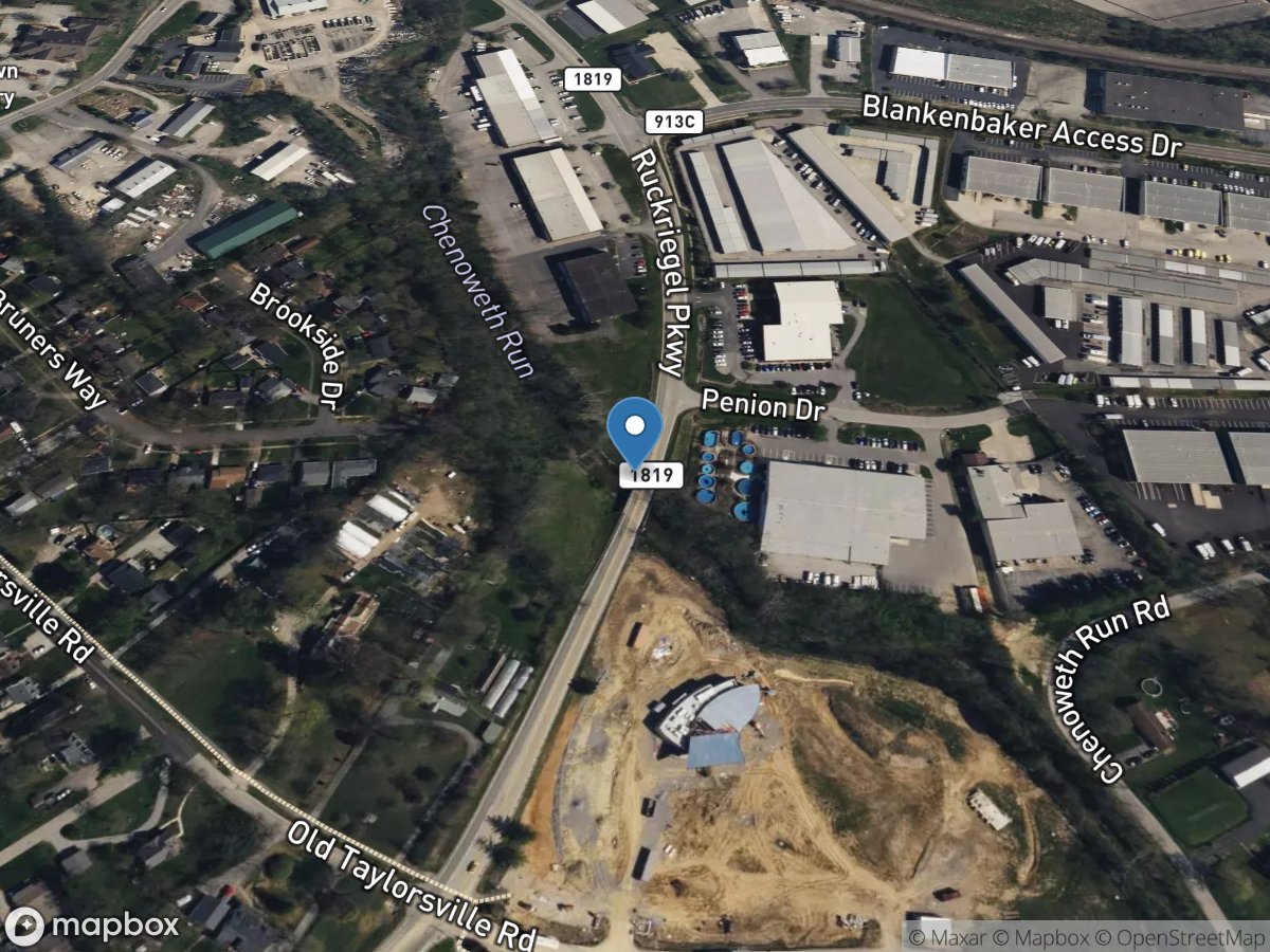 Chenoweth Run at Ruckriegal Parkway, KY location