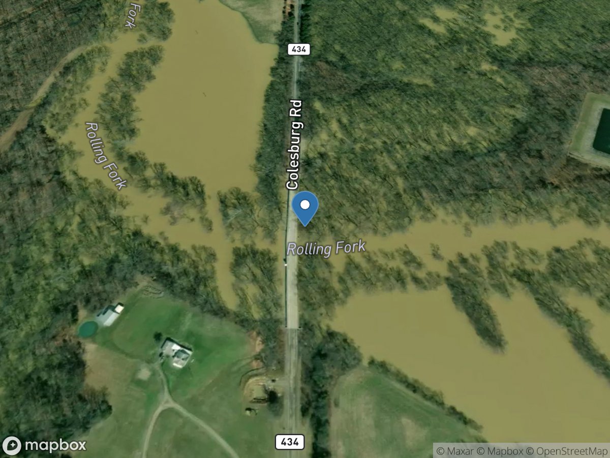 Rolling Fork near Lebanon Junction, KY location