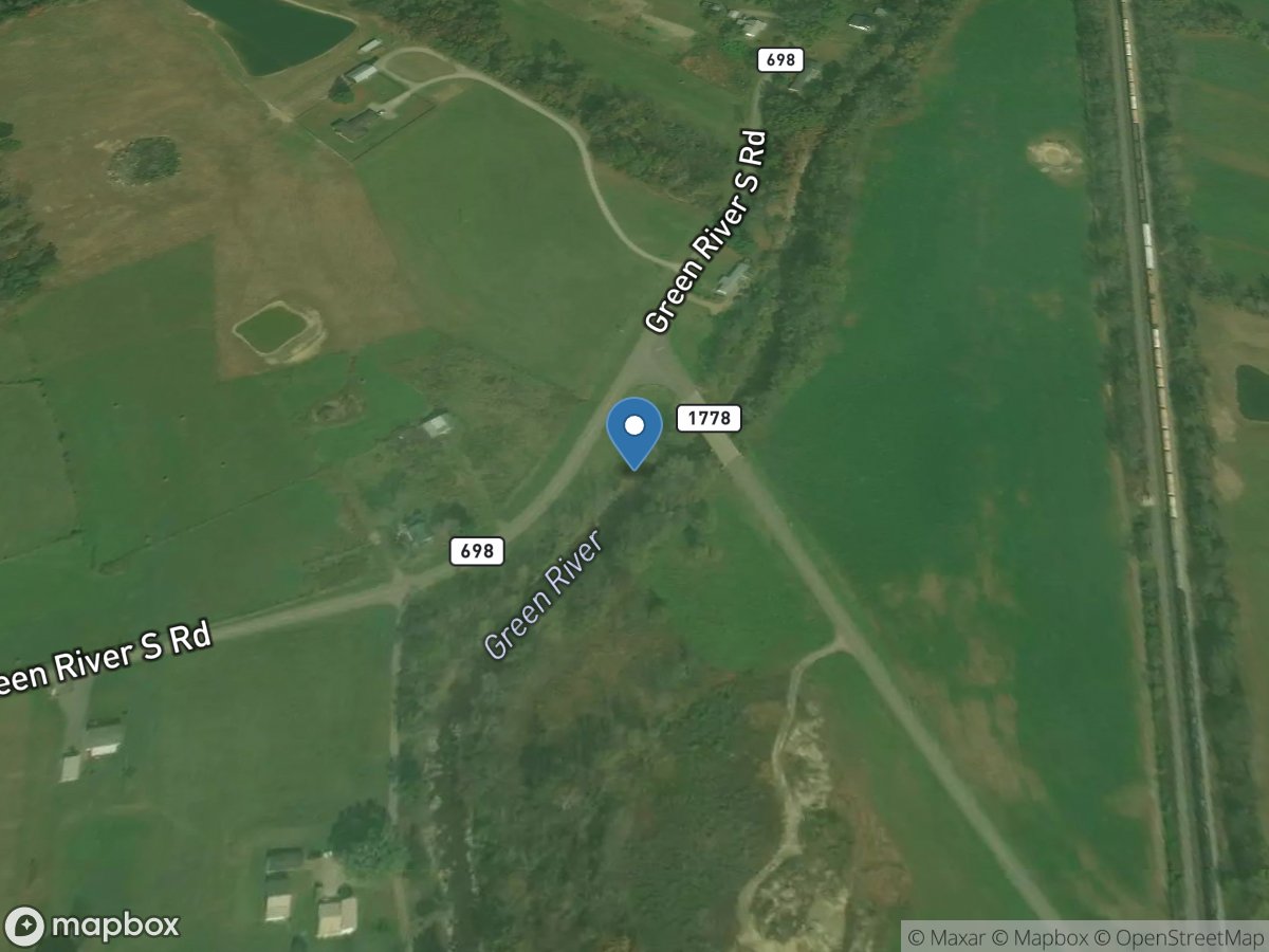 Green River near McKinney, KY location