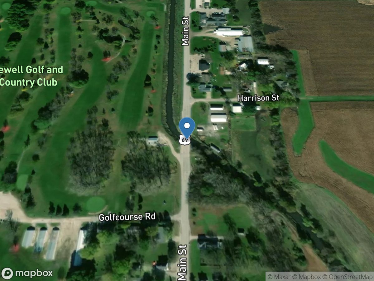 Mud Lake Drainage Ditch 71 at Jewell, IA location