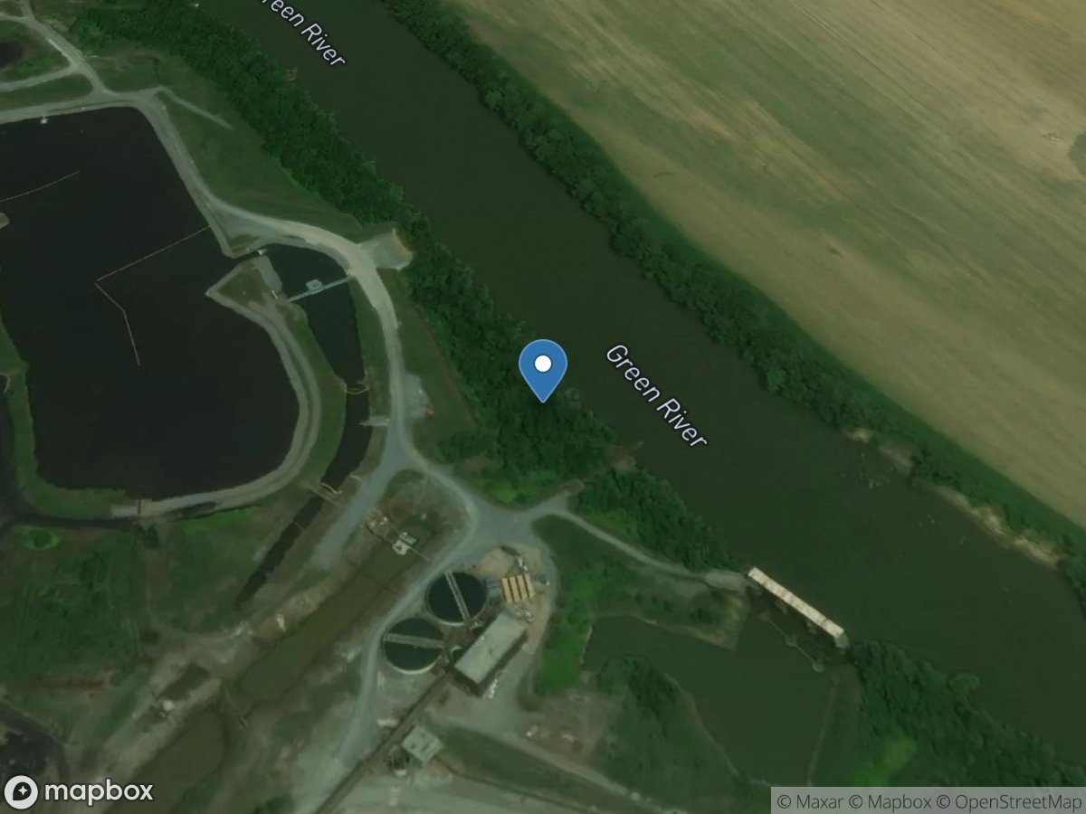 Green River at Paradise, KY location