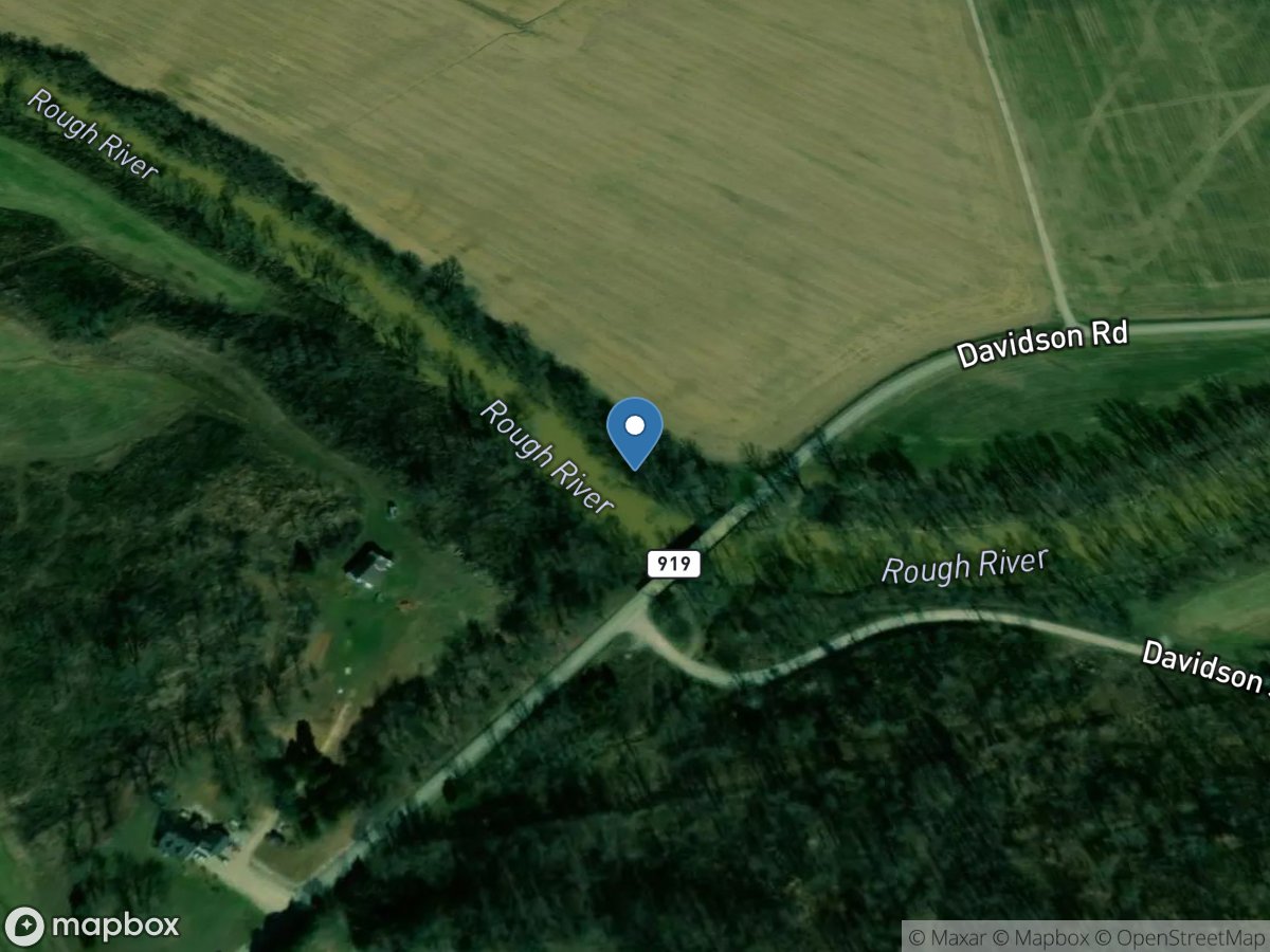 Rough River near Dundee, KY location