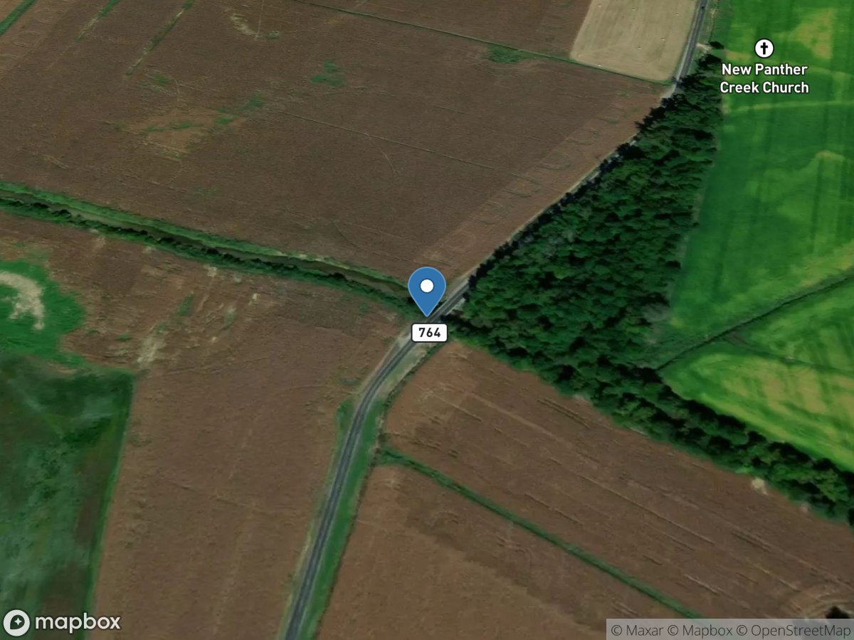 South Fork Panther Creek near Whitesville, KY location