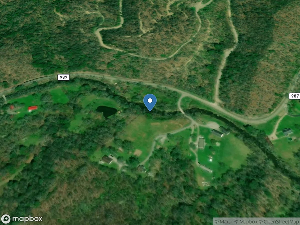 Martins Fork above Smith, KY location