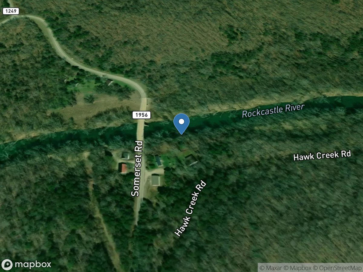 Rockcastle River at Billows, KY location