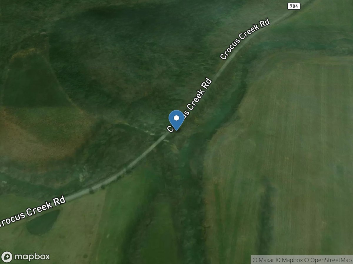 Crocus Creek near Amandaville, KY location