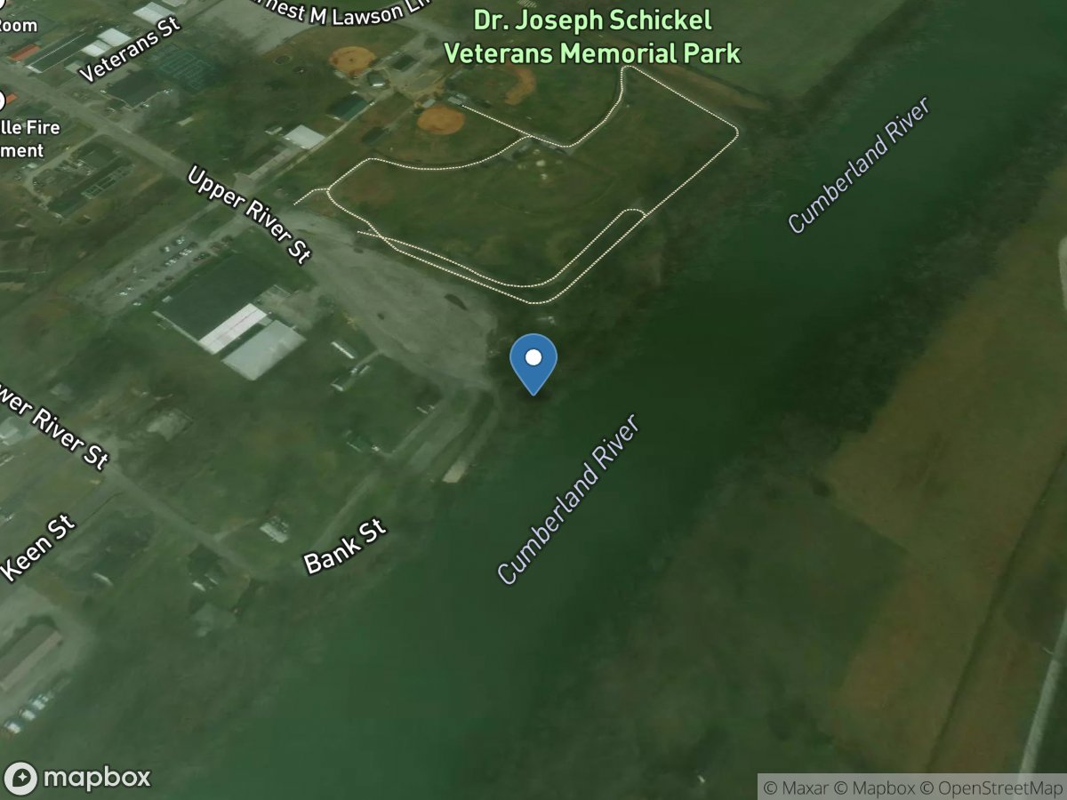 Cumberland River at Burkesville, KY location