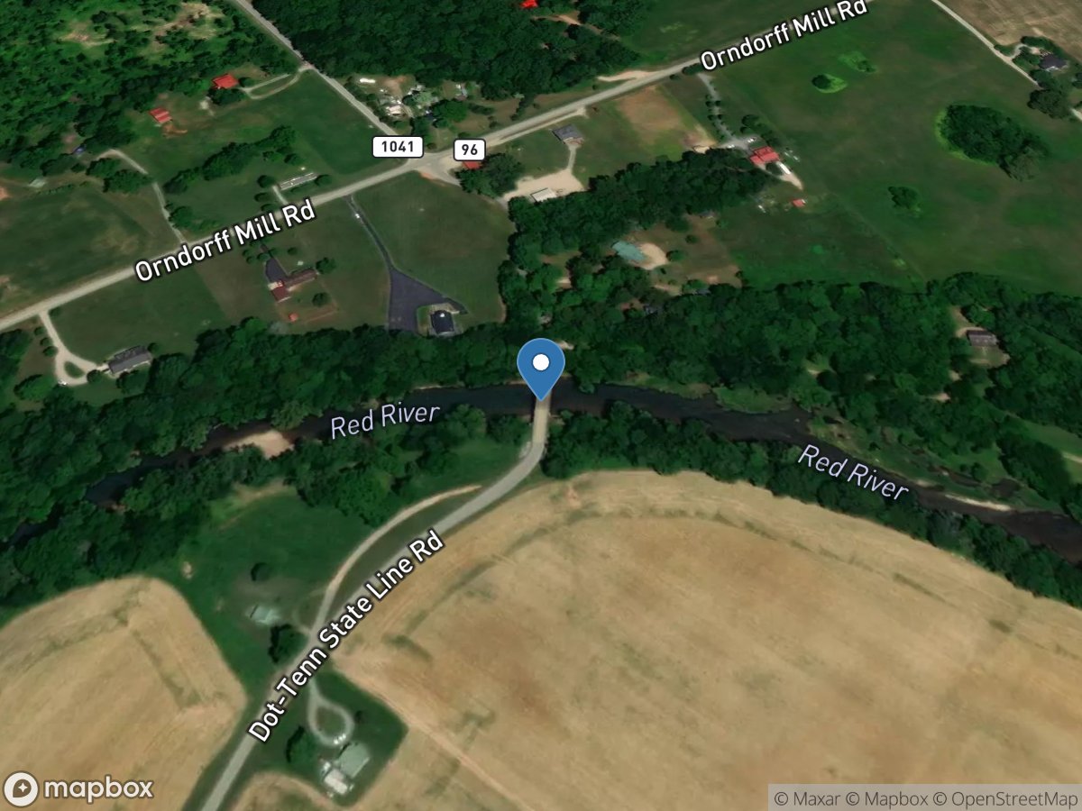 Red River at Dot, KY location