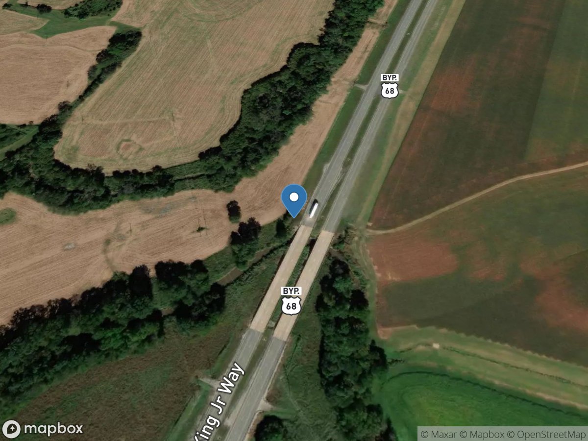 S Fork LITTLE River At Highway 68 BY-PASS At HOPKINSVILLE,KY location
