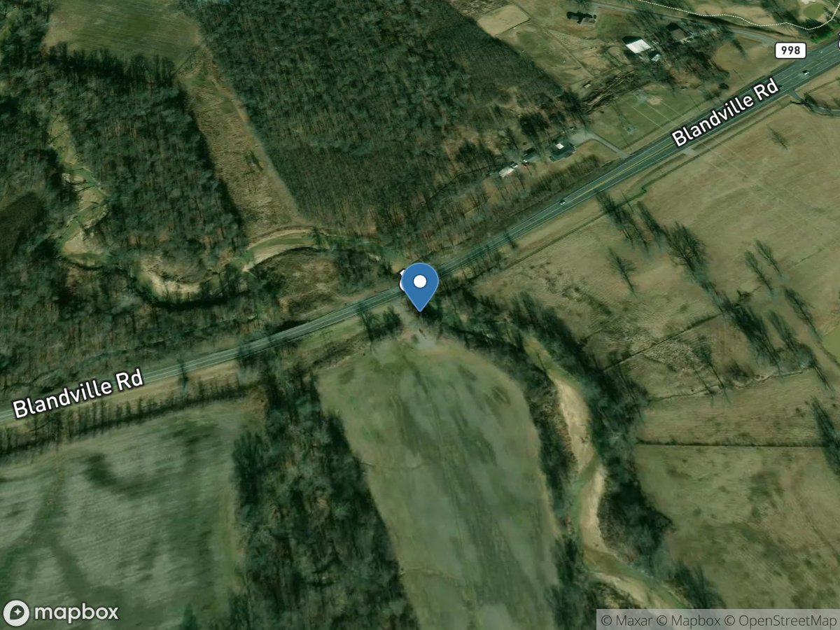 Massac Creek near Paducah, KY location