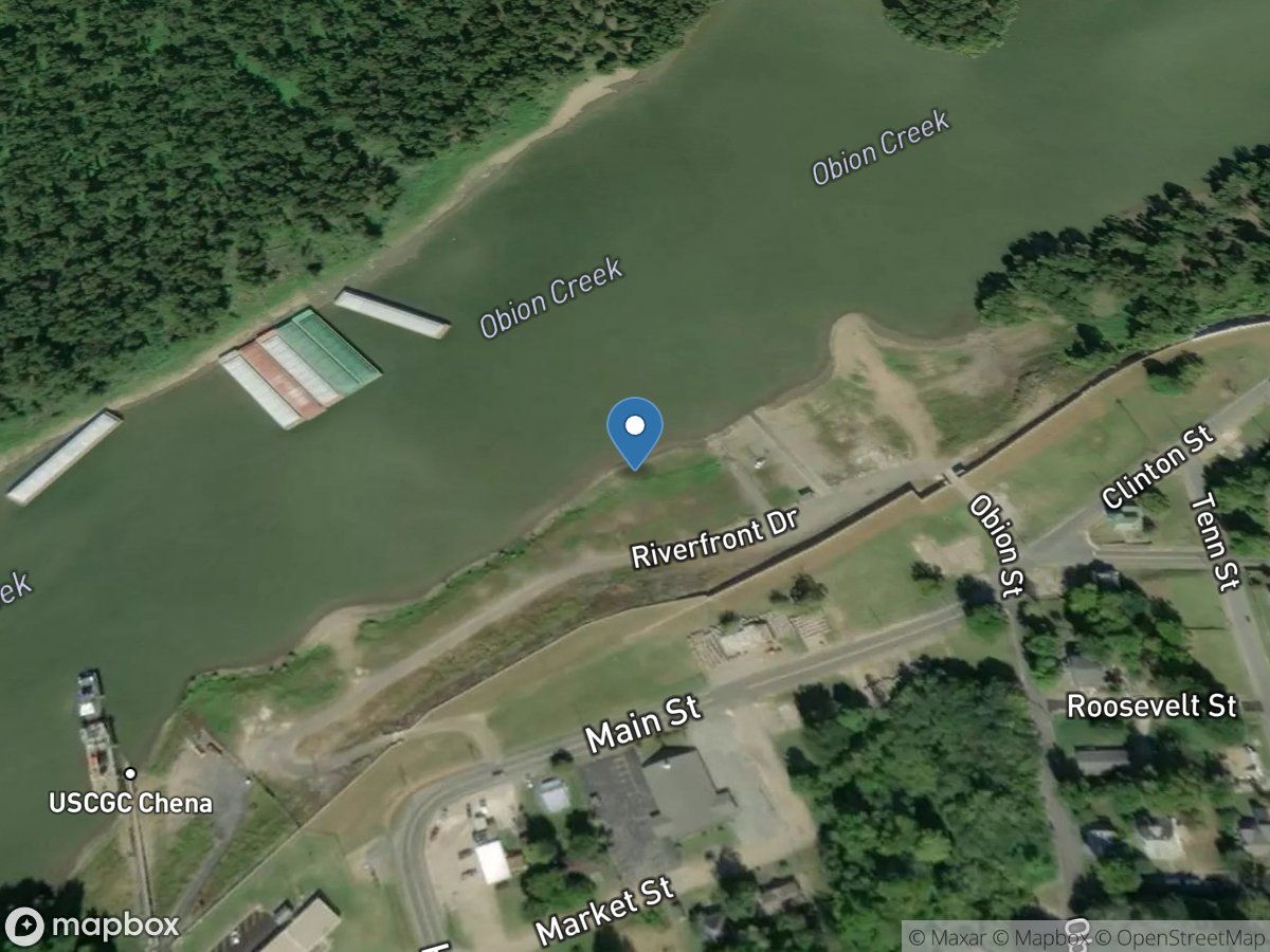 Mississippi River at Hickman, KY location