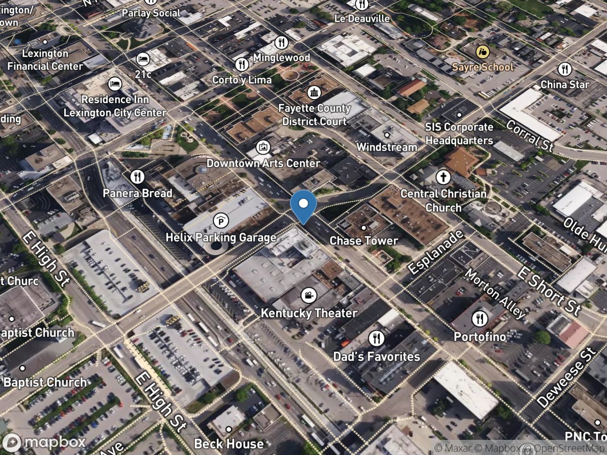 Downtown Lex. @ Lfucg Bldg on East Main ST @ Lex., KY location