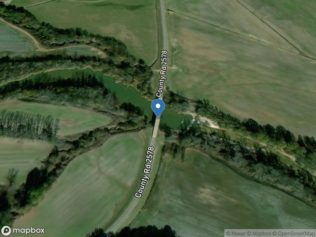 Twentymile Creek near Guntown, MS location