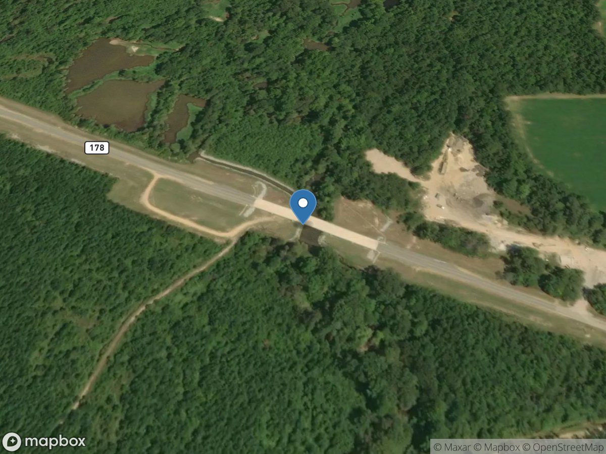 Bull Mountain Creek at Tremont, MS location