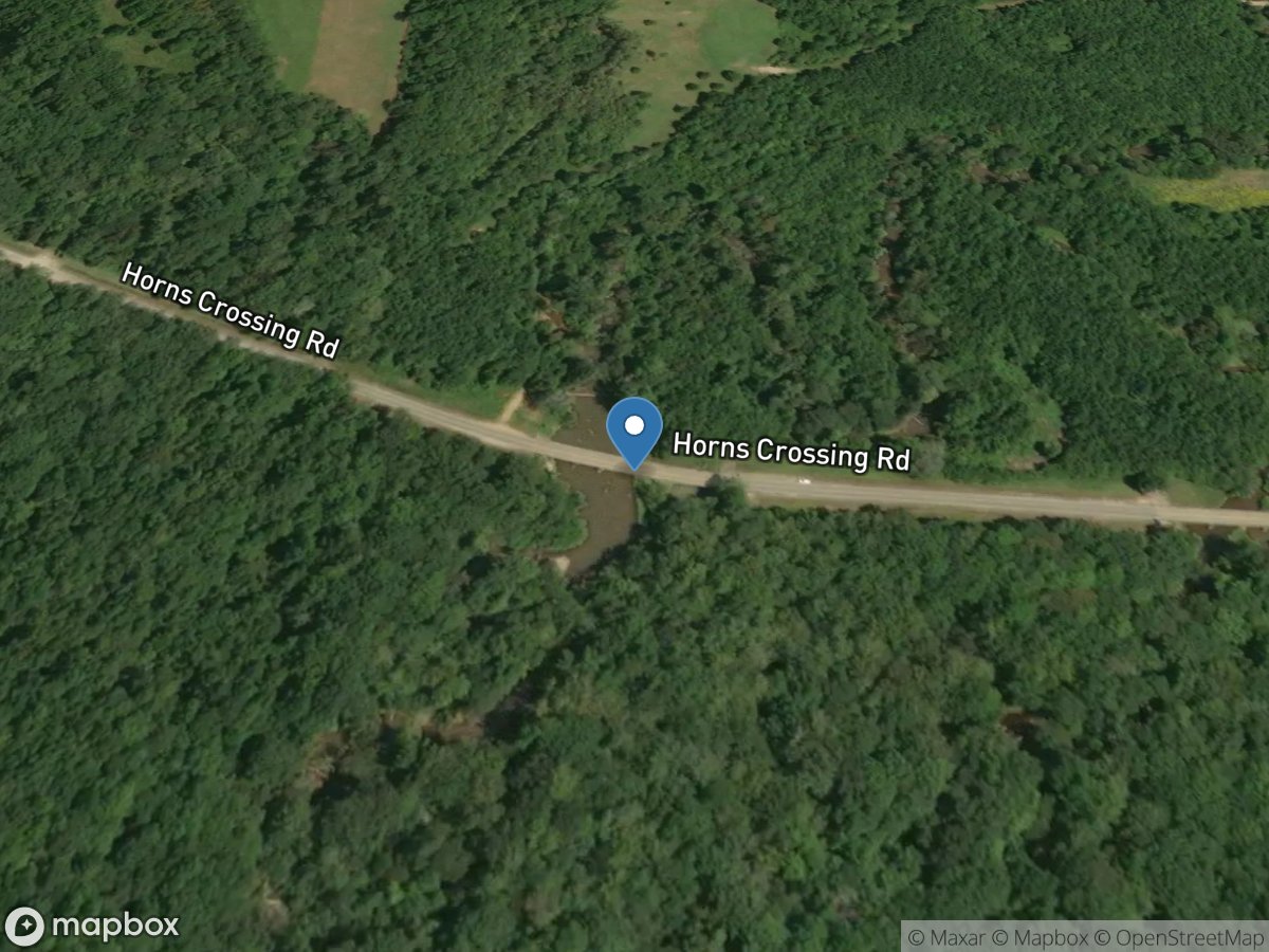 Bull Mountain Creek near Tilden, MS location