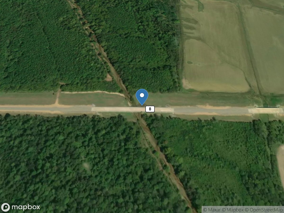 Chuquatonchee Creek near Egypt, MS location