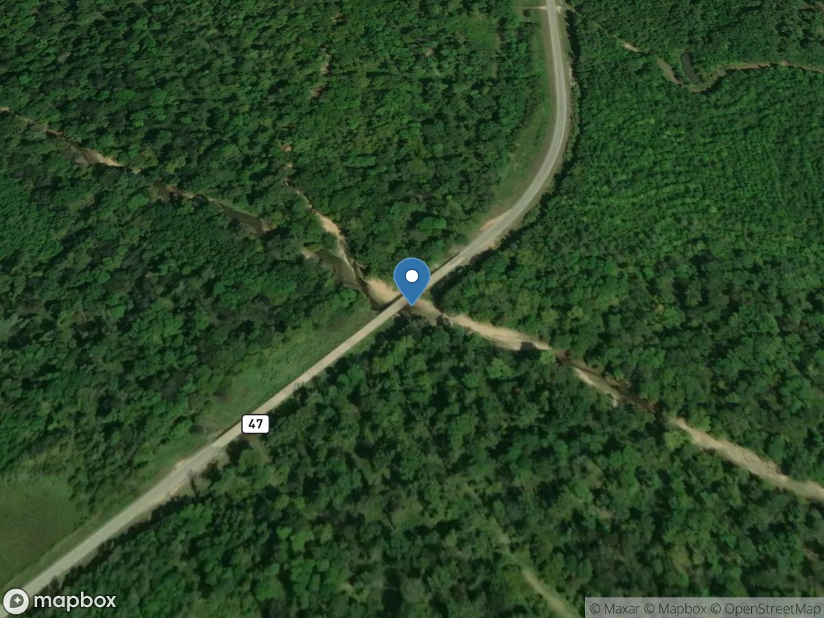 Houlka Creek near McCondy, MS location