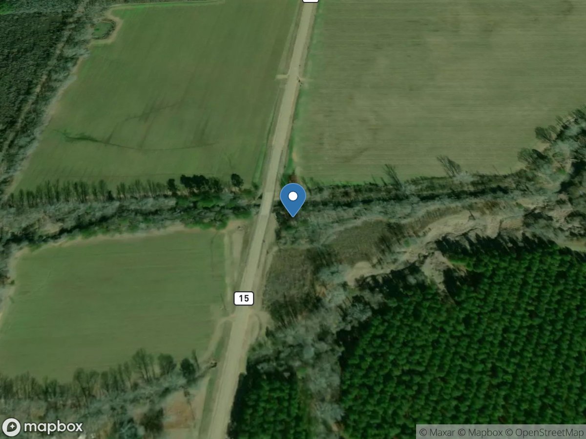 Line Creek near Maben, MS location