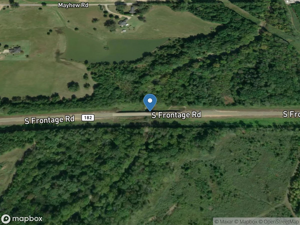 Catalpa Creek at Mayhew, MS location