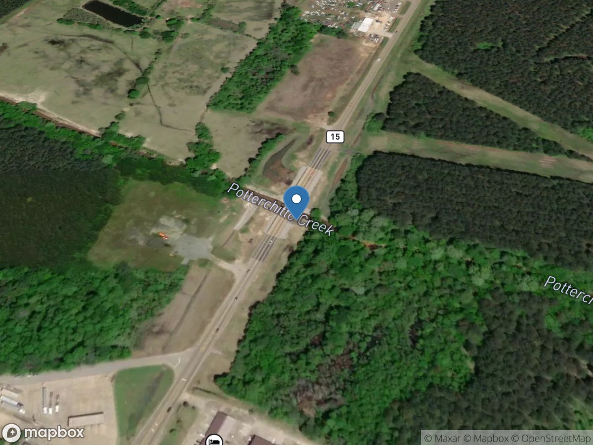 Potterchitto Creek at Newton, MS location