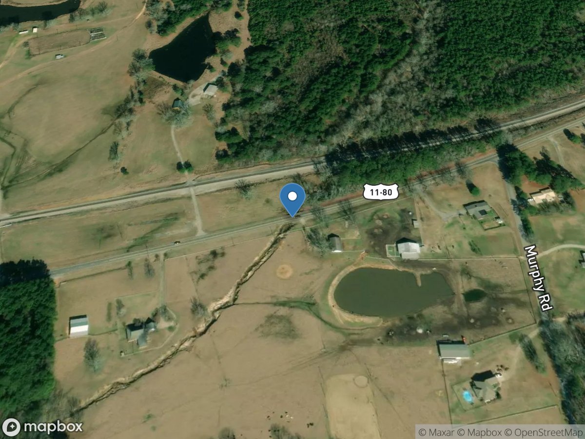 Brandon Branch near Meridian, MS location