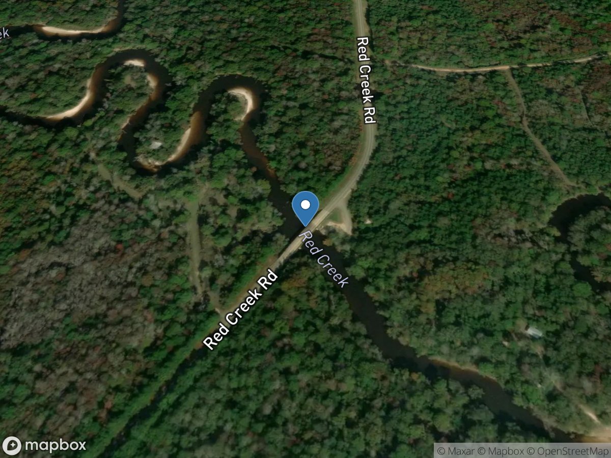 Red Creek at Vestry, MS location