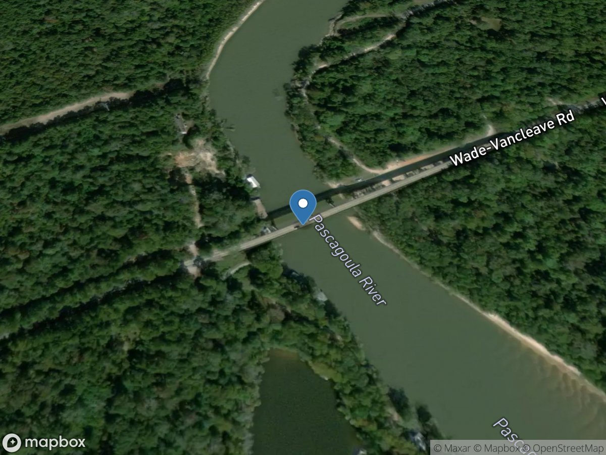 Pascagoula River at Graham Ferry, MS location