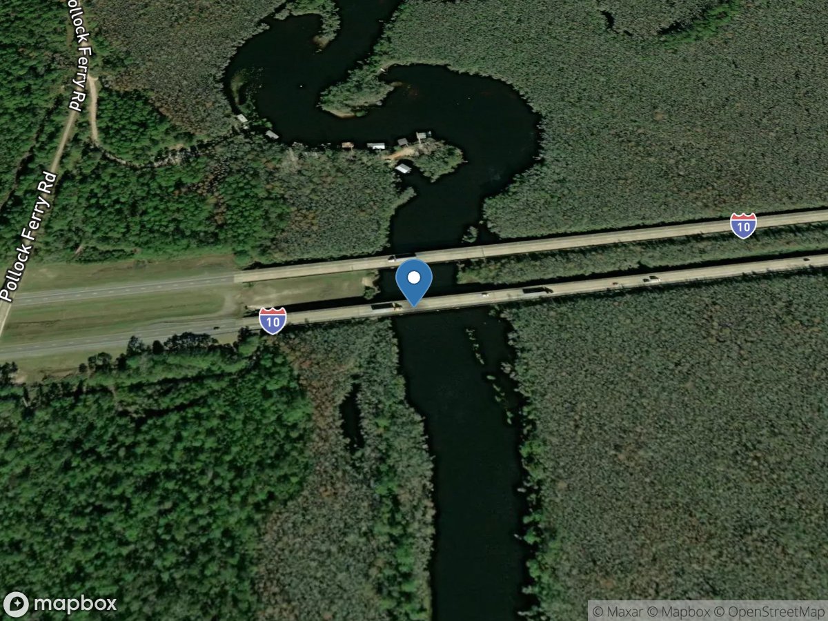 Escatawpa River at I-10 near Orange Grove, MS location