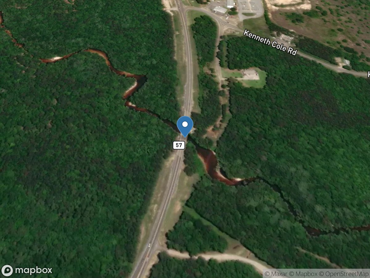 Bluff Creek at Vancleave, MS location