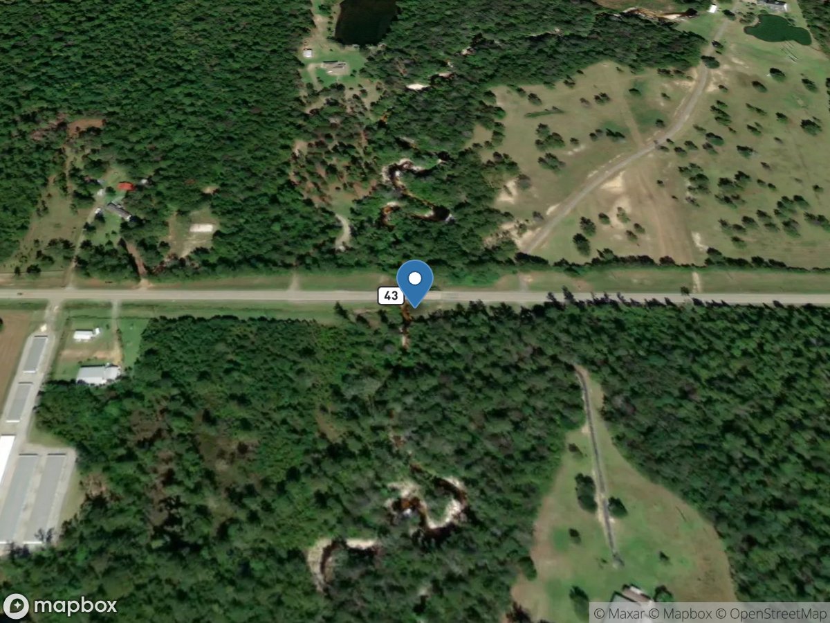 Catahoula Creek near Picayune, MS location