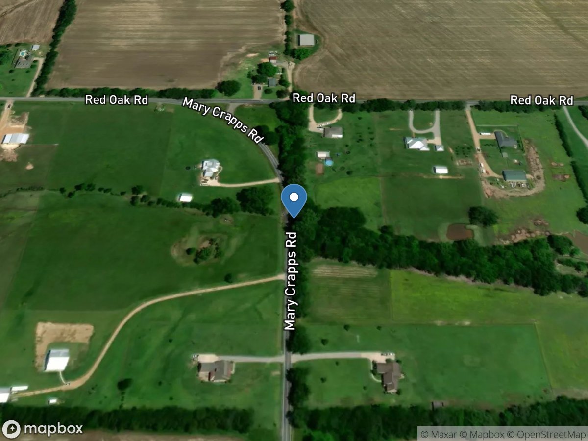 Red Cane Creek Tributary near Pisgah, MS location