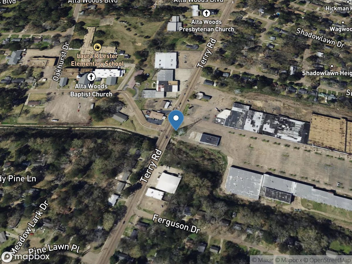 Three Mile Creek at Jackson, MS location