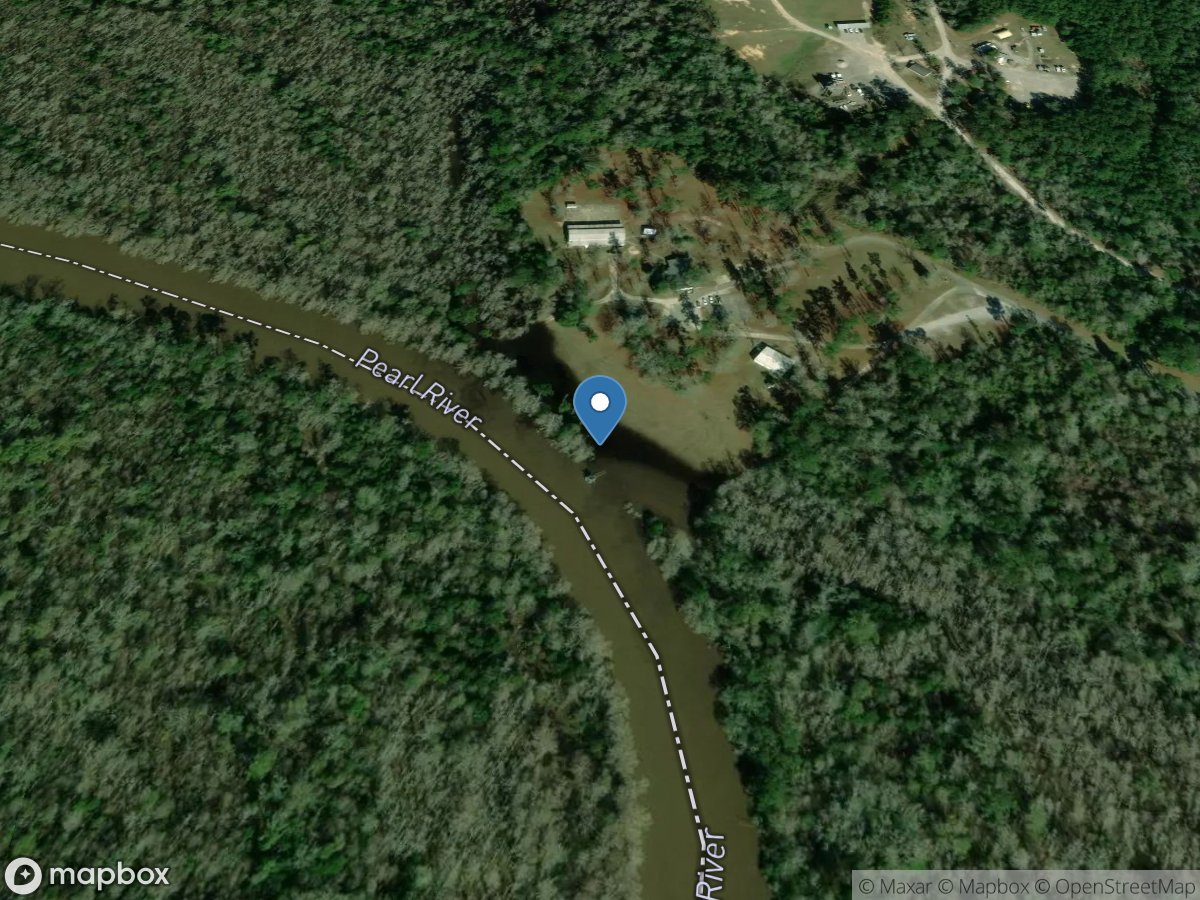 Pearl River at Nstl Station, MS location