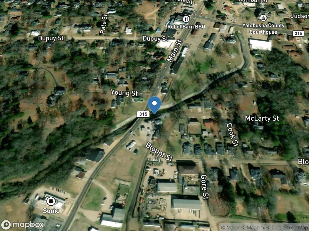 Town Creek at Water Valley, MS location